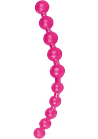Pink Jumbo Thai Anal Beads