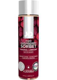 Jo H2o Flavor Lube Raspberry Sorbet 4oz