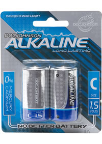 Dj Alkaline Batteries C 2pk