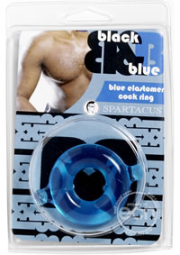 Blk/blue Big Elastomer C Ring Blue