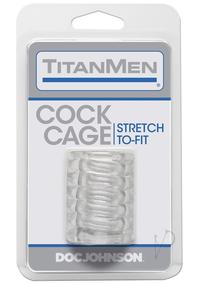 Titanmen Cock Cage Clear