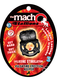 Macho Stallions Erection Keeper Black