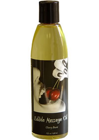 Edible Massage Oil Cherry 8oz