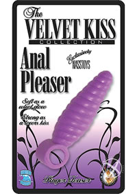 Velvet Kiss Anal Pleaser Purple