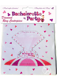 Bachelorette Diamond Ring Centerpiece
