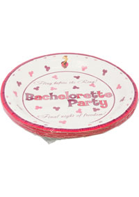 Bachelorette Party 7 Plate 10pc