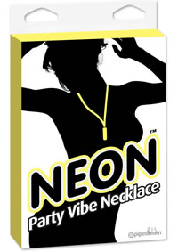 Neon Party Vibe Necklace Yellow