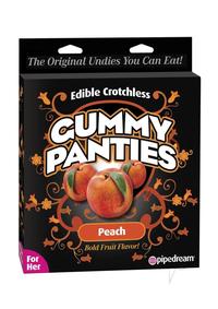 Edible Crotch Gummy Panties Peach