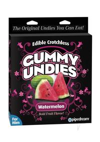 Edible Male Gummy Undies Watermelon