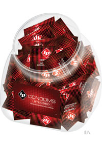 Id Studded Condoms 144/jar