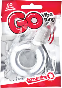 Go Vibe Ring Pop Clear-individual