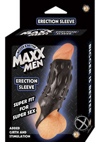 Maxx Men Erection Sleeve Black