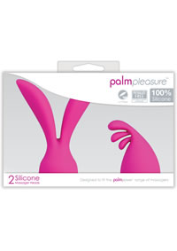 Palm Pleasure Silicone Heads 2pk