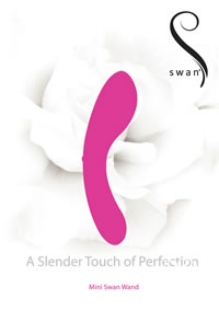 Mini Swan Wand Pink