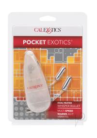 Pocket Exotic Dual Heated Whisper Bullet
