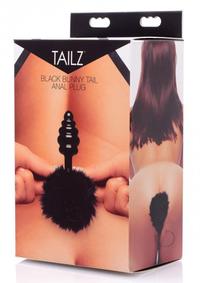 Tailz Black Bunny Tail Anal Plug(disc)