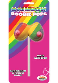 Rainbow Boobie Candy Pop Individual