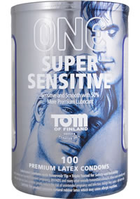 Tof Super Sensitive Condom 100pc Bowl
