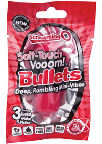 Soft Touch Vooom Bullet Red-indivi(disc)