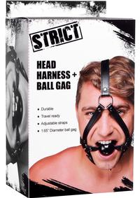 Strict Head Harness/ball Gag