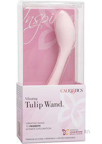 Inspire Vibrating Tulip Wand Pink