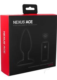 Ace Remote Control Vibe Plug Med Black
