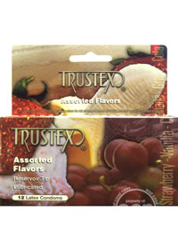 Trustex Asst Flavors 12pk