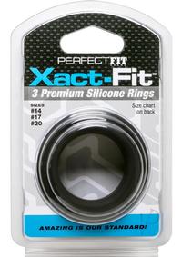 Xact-fit Cockring Set Mixed Sizes