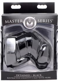 Ms Detained Restrictive Chastity Cage Bl