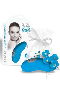 Fuzu Velvet Palm Massager Neon Blue