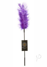 Ostrich Feather Purple Tickler