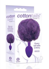 The 9 Cottontails Bunny Tail Plug Purple