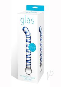 Mr Swirly G-spot Glass Dildo 6.5