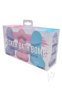 Pecker Bath Bomb 3 Pack Jasmine