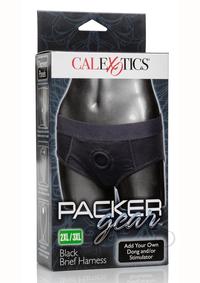 Packer Gear Black Brief Harness 2xl/3xl