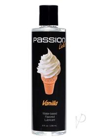 Passion Licks Flavor Lube Vanilla 8oz
