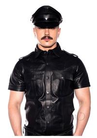 Prowler Red Police Shirt Blk Lg