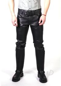 Prowler Red Leather Jeans Blk 32