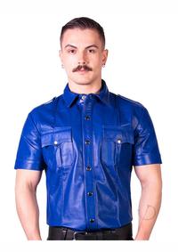 Prowler Red Slim Police Shirt Bl S(disc)