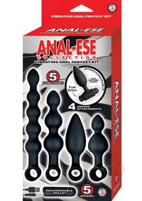 Anal Ese Coll Vibe Anal Fantasy Kit Blk