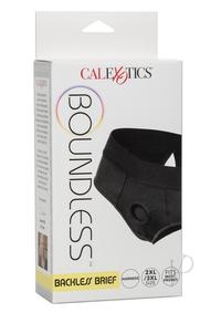 Boundless Backless Brief 2xl/3xl Black