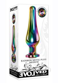 Rainbow Metal Plug Medium