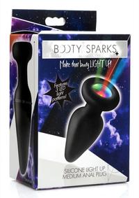 Booty Sparks Silicone Light-up Plug Md