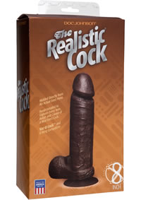 The Realistic Cock Black 8