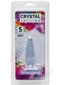 Crystal Jellies Butt Plug Sm Clear