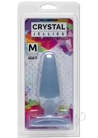 Crystal Jellies Butt Plug Med Clear