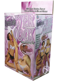 Power Cock Vib Strap On Lavender(disc)
