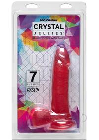 Crystal Jellies Ballsy Cocks 7 Pink