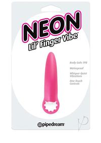 Neon Lil Finger Vibe Pink
