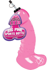 Dicky Chug Big Pink Sports Bottle